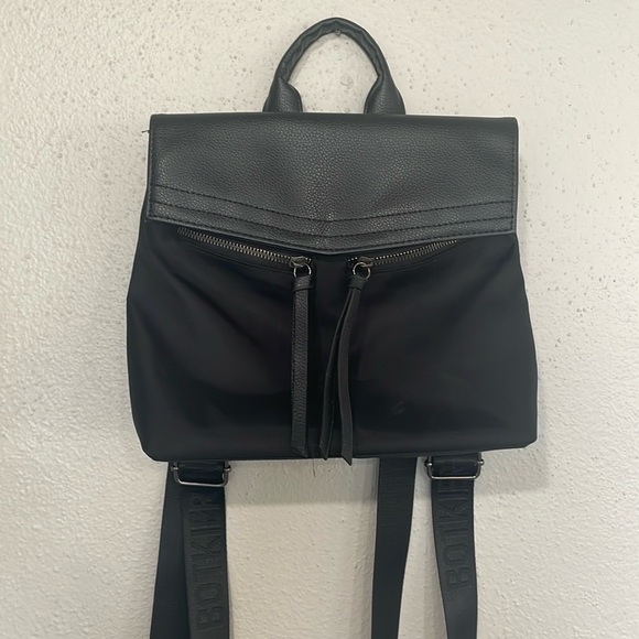 Botkier New York Black "Trigger" Backpack Purse - Picture 1 of 9